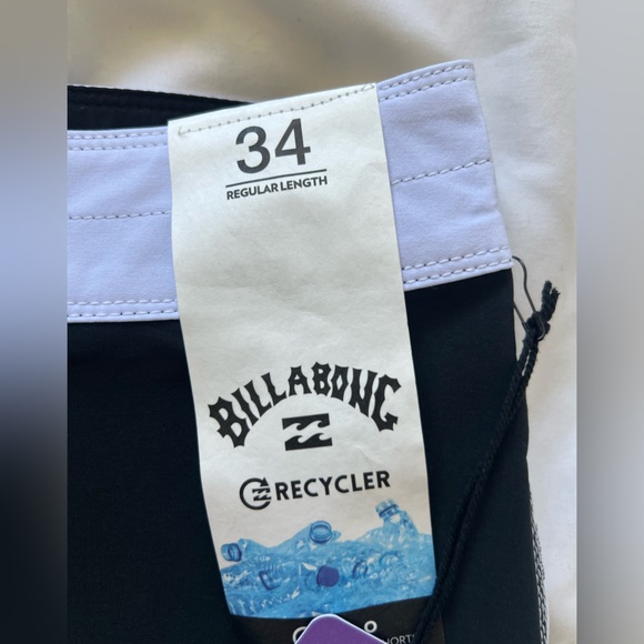 NWT Billabong Men’s Boardshorts Size 34 - Picture 3 of 3
